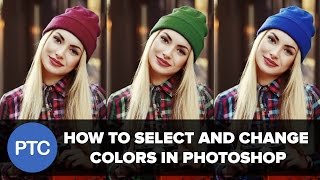 How To Select and Change Colors In Photoshop  Replace Colors In a Photo [upl. by Yenrab]