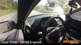 Grannas Racing GR700 magnum transmission swaps  Luis IS300 6speed [upl. by Willabella]