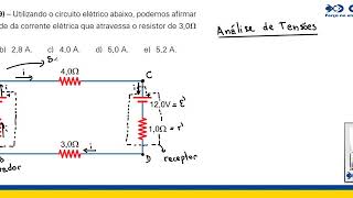 Receptores Elétricos  Exercícios Resolvidos  Análise de Tensões [upl. by Deery]