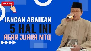 Tutorial  Kiat Sukses MTQ oleh H Muammar ZA Bagian 1 video muammar bayati kurdi tilawah qori [upl. by Tyoh834]