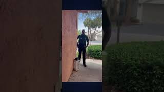 COPS COME TO THE HOUSE TO DEMAND ID id refusal I dont answer questions first amendment audit [upl. by Assirialc352]