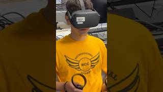 HCC History students use VR tech for class project shorts houstoncommunitycollege history vr [upl. by Adnot]