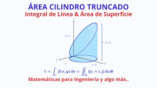 Área de un Cilindro Truncado [upl. by Reiss]