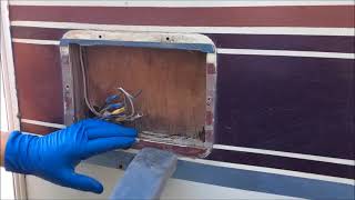 Fix RV Camper amp Motorhome Water Damage Delaminated Siding Fiberglass Skin amp Wall Repair Made Easy [upl. by Accalia882]