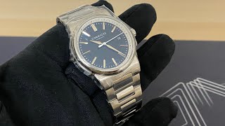 Corniche watch La Grande with Bleu Marine dial 39MM REVIEW [upl. by Golliner860]