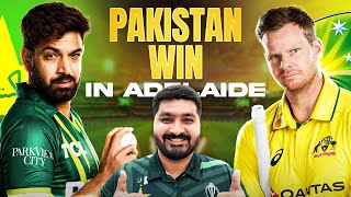 Pakistan beat Australia by 9 wickets in Adelaide  Haris Rauf 295 vs Australia  Muhammad Rizwan [upl. by Okoy]