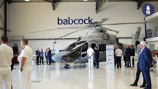 First Airbus H160 SAR Helicopter Delivered to Babcock for the French Navy [upl. by Maxima684]