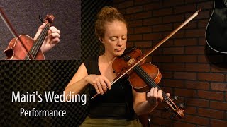 Mairis Wedding  Scottish Fiddle Lesson by Hanneke Cassel [upl. by Elagiba951]