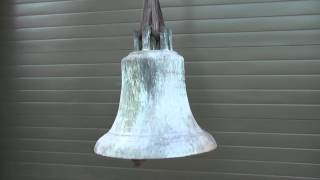 Antique Reclaimed Church Ringing Bronze Bell  James Duff Maker Greenock 1840  UKAA [upl. by Laddie]