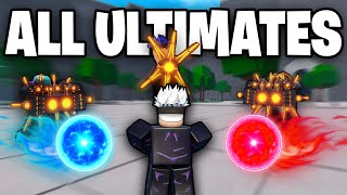 Gojo vs All ULTIMATES in Saitama Battlegrounds [upl. by Akemehs651]