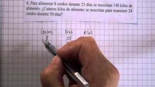 Proporcionalidad Compuesta 04 [upl. by Grote838]