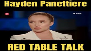 Hayden Panettiere RED TABLE TALK haydenpanettiere redtabletalk [upl. by Lihka]