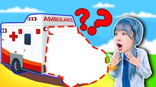 Where Is My Head Song  Ambulance Song  More Funny Kids Songs amp Nursery Rhymes [upl. by Maurilla]