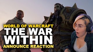 FFXIV Player Reacts to WoW The War Within Announce Cinematic BlizzCon2023 [upl. by Aizirk537]