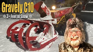 20 Gravely Tractor vs Buffalo Blizzard [upl. by Delgado819]