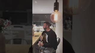 Sen benim sarkilarimsin Gundogarken COVER acoustic music cover guitar shorts [upl. by Amalbena]