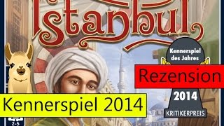 Istanbul  Kennerspiel des Jahres 2014  Anleitung amp Rezension  SpieLama [upl. by Walcoff]