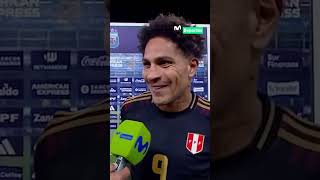 ARGENTINA 10 PERÚ LA PALABRA DE PAOLO GUERRERO A RAS DE CANCHA  CLASIFICATORIAS 2026 🇵🇪⚽🇨🇱 [upl. by Ilah788]