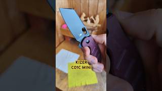 Мелкий засранец Kizer c01c mini 4v Приятный нож с недостатками [upl. by Ethe]