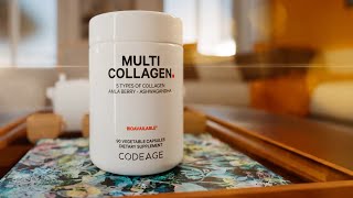 Multi Collagen Protein Capsules  5 Types of Collagen Peptides  Codeage [upl. by Seaton61]