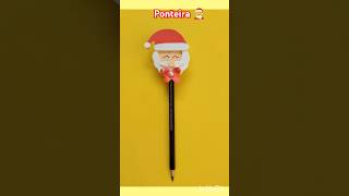 🧑‍🎄Ponteira diycrafts Lembrancinha de Natal merrychristmas shorts [upl. by Ingvar]