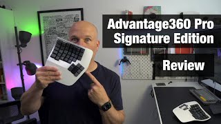 Review Kinesis Advantage360 Pro Signature Edition The best Ergonomic Split Wireless Keyboard [upl. by Enytsirhc]