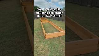 How to DIY raised bed under 30 minutes raisedbedgardenraisedbedgardening [upl. by Alyak]