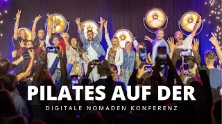 Carolin Meisel  Pilates auf der Digitale Nomaden Konferenz [upl. by Shoemaker]