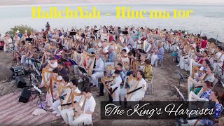 HALLELUYAH HINE MA TOV ft Joshua Aaron Nizar Francis LIVE Harp Worship at Sea of Galilee [upl. by Tnayrb]