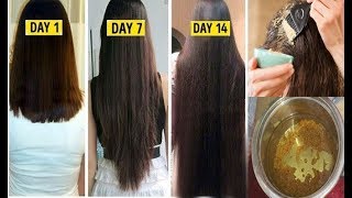 Apply it Just 1 Night FASTEST Hair Growth Formula Overnight HAIR GROWTH Thin hair to Thick hair [upl. by Neisa413]