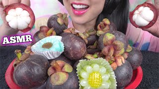 ASMR MANGOSTEEN  THAI LAYER CAKE EATING SOUNDS NO TALKING  SASASMR [upl. by Vins]