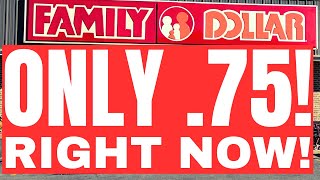 🔥ONLY 75 EACH  FAMILY DOLLAR DEAL  RIGHT NOW [upl. by Laurance127]