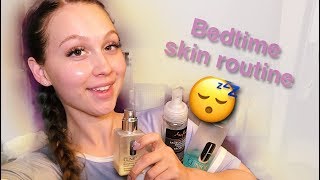 My night time skincare routine  Elora Jean [upl. by Neelahs]