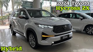 Toyota Innova Hycross Hybrid ZX 7 Seater ❤️ Toyota Hycross 2024 [upl. by Acenahs]