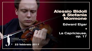 Alessio Bidoli  Stefania Mormone  Edward Elgar  La Capricieuse op 17 [upl. by Midan]