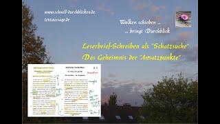 Für den Leserbrief die richtigen quotAnsatzpunktequot im Zeitungsartikel finden [upl. by Hanonew]