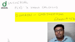 CS101  Discrete Mathematics  Propositional Function and Quantifier [upl. by Chor]