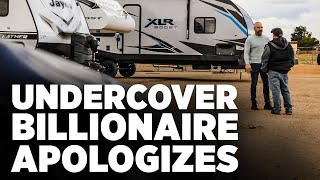 Undercover Billionaire Apologizes [upl. by Edmon]