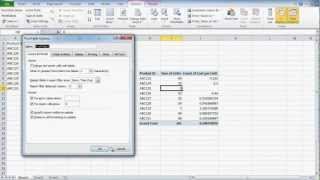 Hide Error Values in a PivotTable [upl. by Ykcub613]