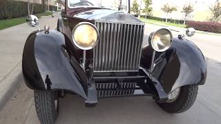 1926 Rolls Royce Drophead Coupe [upl. by Sibilla]