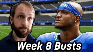 Roasting the Fantasy Football Busts of Week 8  Busts Anonymous 2024 [upl. by Amaras352]