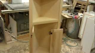 Custom Cabinet Inset Door Hinge Problem  Fix  63 [upl. by Gahan80]