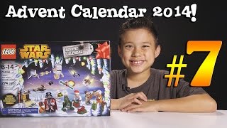 2014 LEGO STAR WARS Advent Calendar DAY 7  Set 75056  Question of the Day [upl. by Bomke609]