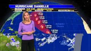 Danielle Expected To Curve North [upl. by Leddy]