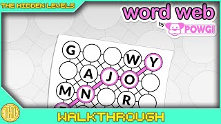 Word Web by POWGI 100 AchievementTrophy Walkthrough XboxPS  1000GS in 3040 Minutes [upl. by Rosella491]