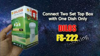 Connect Two Set Top Box with One Dish Only [upl. by Astraea]