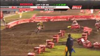 AMA Supercross 2011 RD9 Daytona 450 Main Event 12 [upl. by Yxel]