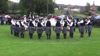 Boghall and Bathgate Pipe Band Worlds 2016 Medley Qualifer [upl. by Olatha267]