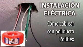 CABLEADO DE INSTALACIÓN ELÉCTRICA [upl. by Kathye]