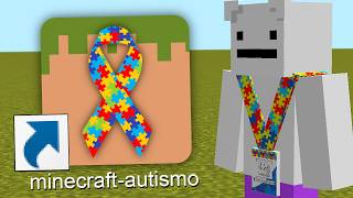 Criei um Minecraft para Pessoas com AUTISMO [upl. by Notniuq]